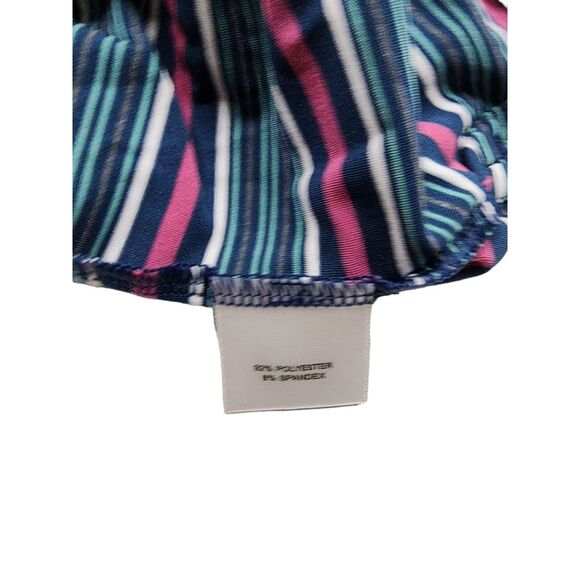 Peter Millar Summer Comfort Mens XL Striped Polo Shirt - Picture 3 of 4